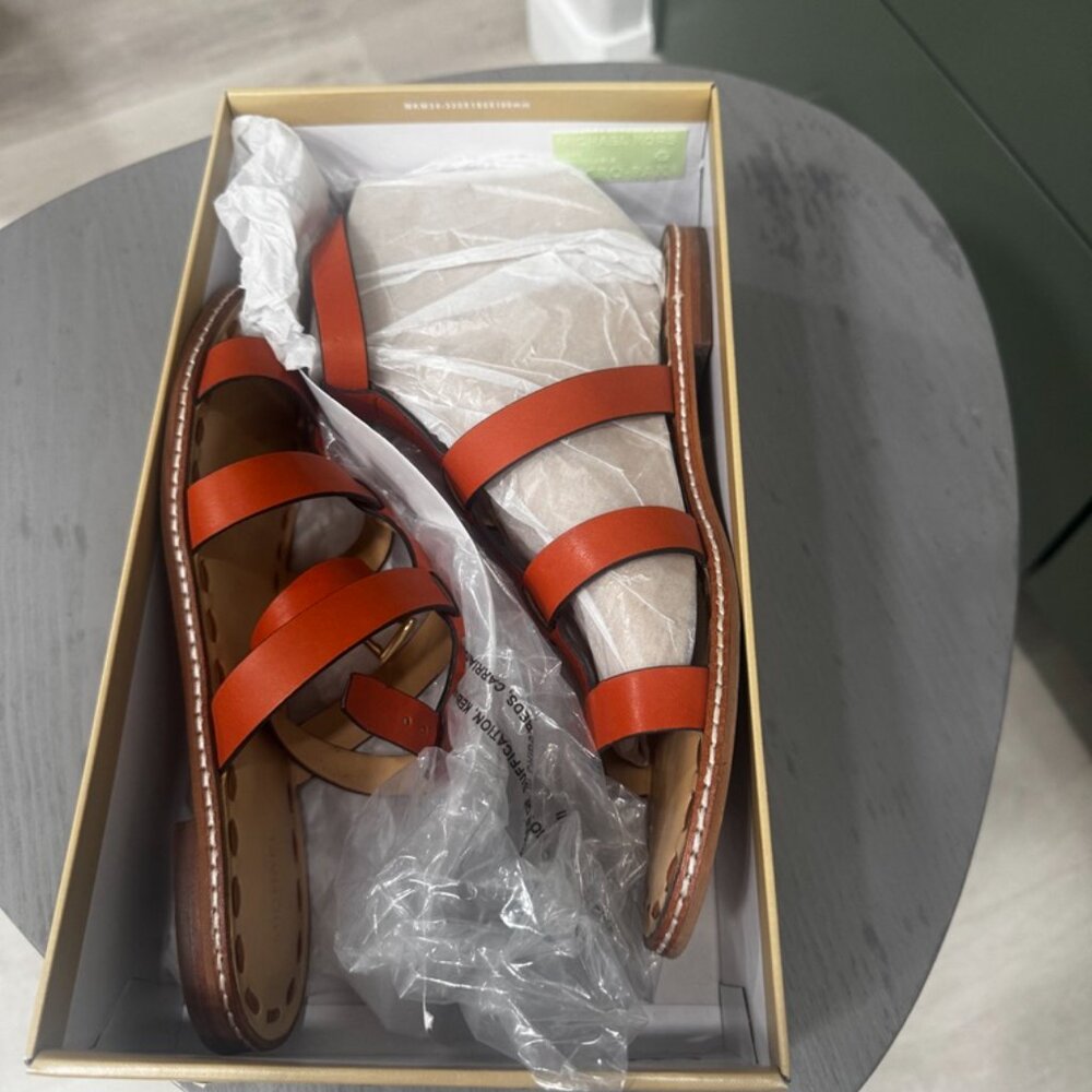 Michael Kors Fallon Flat Sandal Size 9.5 - Picture 3 of 10